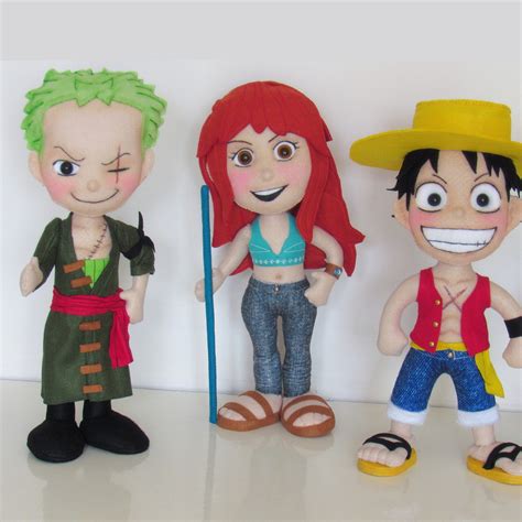 One Piece Série de Mangá Kit de Bonecos Decorativos 5 Pç Elo7