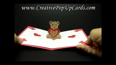 Teddy Bear Valentine Template