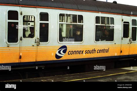 Connex South Central train October 2000 through Clapham Junction on the ...