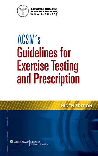 Acsm S Guidelines For Exercise Testing And Prescription Ecg