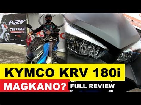 Kymco Krv I Tcs Dds Full Review Magkano Youtube