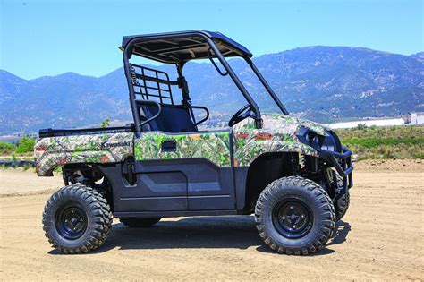 UTV TEST 2022 KAWASAKI MULE PRO MX EPS CAMO Dirt Wheels Magazine