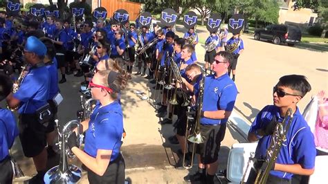 Hebron High School Marching Band March A Thon 992017 Youtube