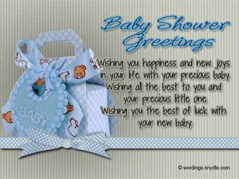 Baby Shower Wishes – Wordings and Messages