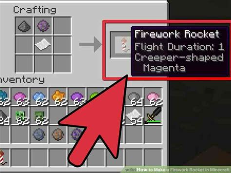 C Mo Hacer Un Cohete De Fuegos Artificiales En Minecraft