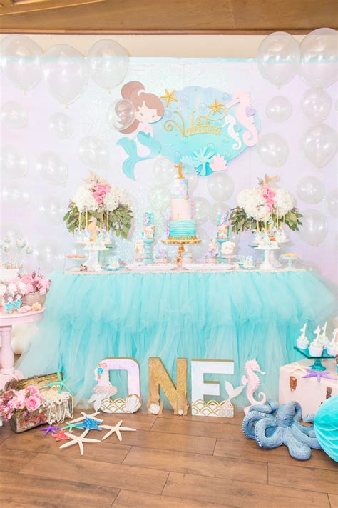 Karas Party Ideas Mermaid Under The Sea Birthday Party Karas Party Ideas