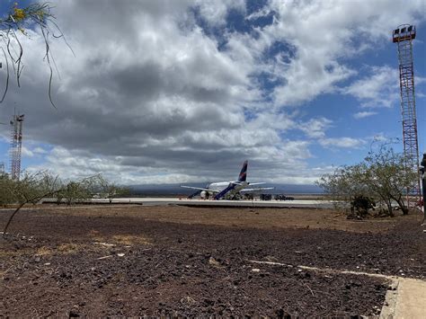 Seymour Airport The Island Of Baltra The Galápagos Islands Ecuador