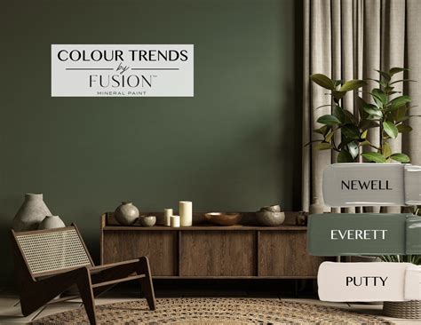 Fusion Colour Trends For 2025 Organic Nature Inspired Hues With A
