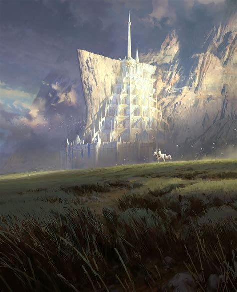 ArtStation - Minas Tirith | Middle earth art, Minas tirith, Lord of the rings