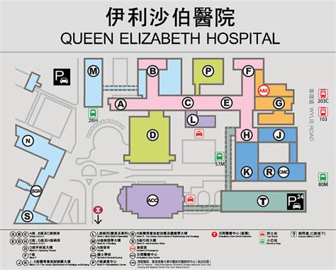 Queen Elizabeth Hospital Glasgow Parking Map