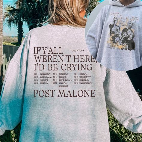 Post Malone Tour Shirt Post Malone Fan Shirt Rapper Post Malone