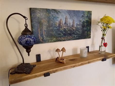 Scaffold Board Shelf Shelves Rustic Reclaimed Upcycled Etsy