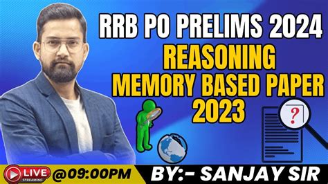 Rrb Po Pre 2023 Memory Based Paper Reasoning Rrb Po Pre Memory Based