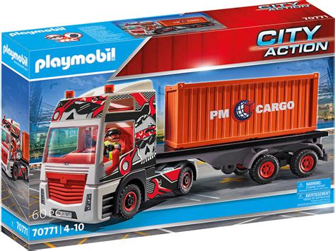 Playmobil City Action Cami N Con Remolque Juguetilandia