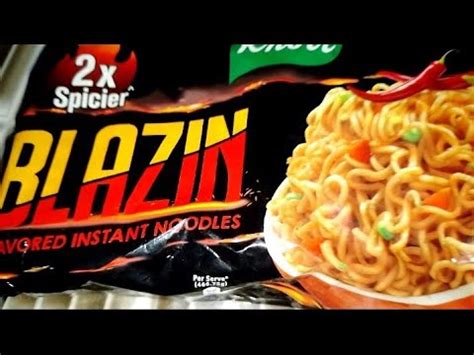 Knorr X Spicier Blazin Noodle Review By Mrs Zahid Youtube