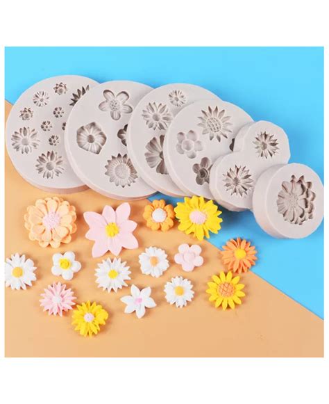 MOULE SILICONE FLEURS