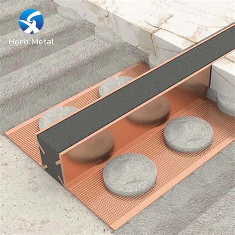 Ceramic Flooring Tiling Aluminum Expansion Joint Trim China Tile