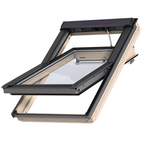 Fen Tre De Toit Motoris E Velux Ggl Integra Solar Tout Confort Sk