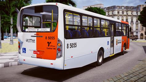 Neobus Mega 2006 VW 17 230 EOD Padrão SPTrans SP Fase 2 Lukas