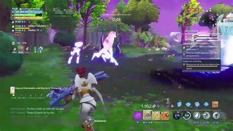 Matando Al Rey De La Tormenta Fortnite Salvar El Mundo YouTube