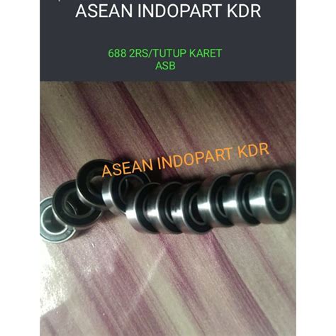 Jual BALL BEARING 688 2RS TUTUP KARET ASB Shopee Indonesia