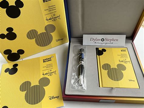 Montblanc Great Characters Walt Disney Limited Edition Rollerball