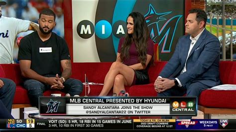 Sexy Lauren Shehadi In Short Skirt And Tone Legs Mlb Sonofjdivola