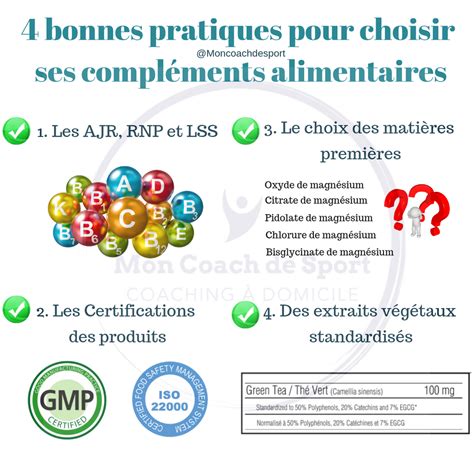 4 bonnes pratiques pour choisir ses compléments alimentaires