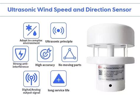 Cheap Price Rs485 Rs232 Output Ultrasonic Wind Speed And Direction Sensor Anemometer China