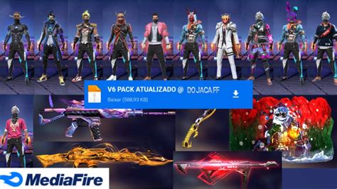 😱melhor Pack De Textura 3d No Free Fire Sem Ban Nova AtualizaÇÃo Entra Rank Link Direto