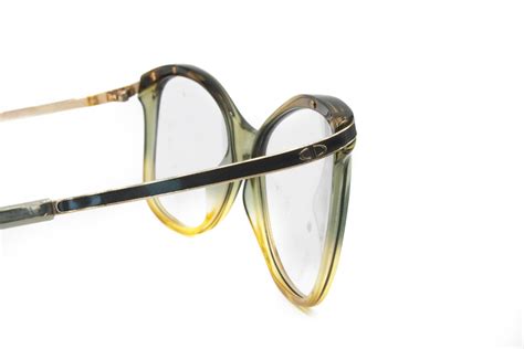 Lunettes Vintage Christian Dior Mod Monture Tricolore Carr E