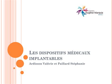 Les Dispositifs Médicaux