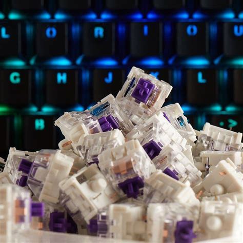 Buy Kailh Mech Keyboard Switches Pro Purple 120 Pack Open Box Exd