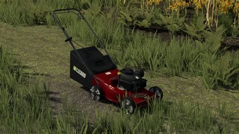 Fs22 Hand Lawn Mower V 1020 Mower Mod Für Farming Simulator 22