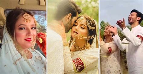 Shaheer Khan’s Nikkah Pictures With His Wife Hafsa Khan Showbiz Pakistan