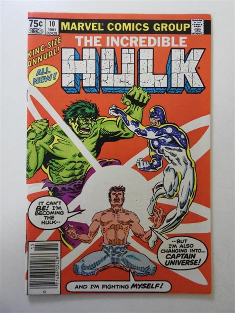 The Incredible Hulk Annual Newsstand Edition Comic Books