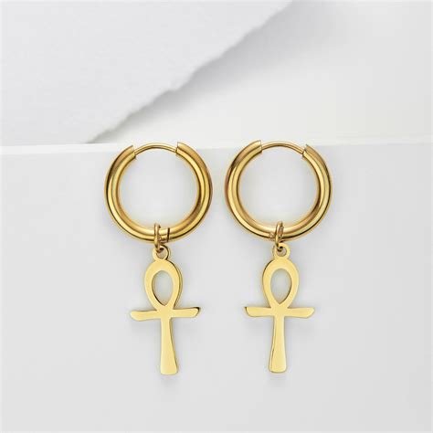 Earrings Ankh Egyptian Jewelry Since 1879