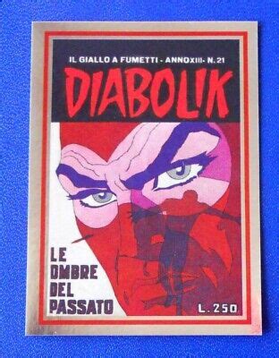 Figurina Panini I Mille Volti Di Diabolik N New Eur