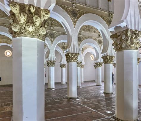 Santa Maria La Blanca The Main Synagogue In Toledo Castilla La Mancha