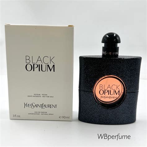 น้ำหอมแท้100 Yves Saint Laurent Opium Black Edp 90ml Tester Shopee