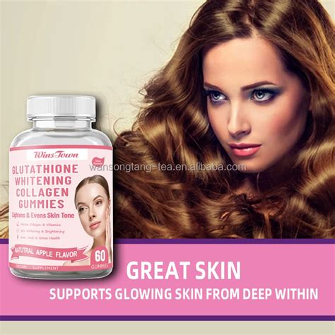 Private Label Healthcare Supplement Brightening Skin Whitening Gummies