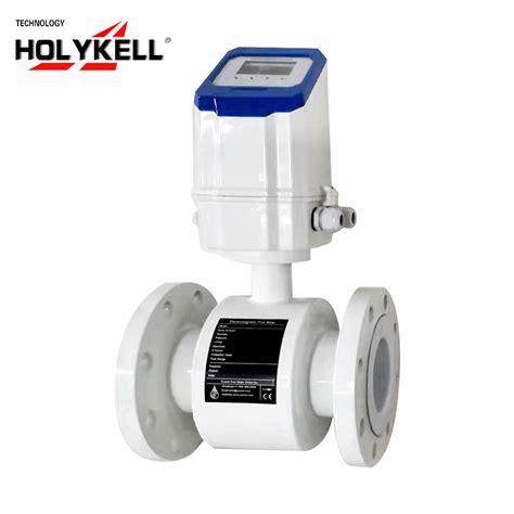 Holykell OLED Display DN50 RS485 3 Inch Electro Magnetic Flow Meter