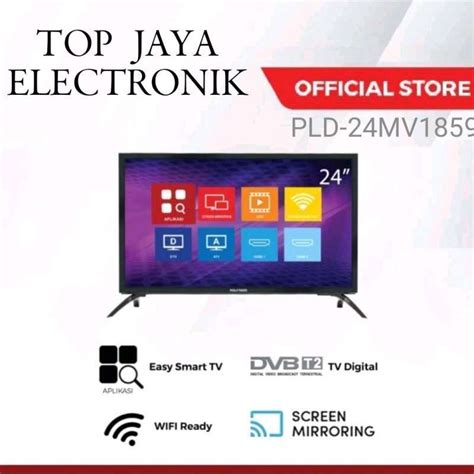 Jual Led Tv Polytron Inch Smart Tv New Series Bergaransi Resmi