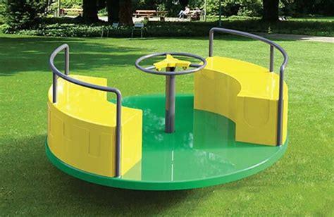 Mild Steel Revolving Outdoor Merry Go Round Size 3 Feet H At Rs