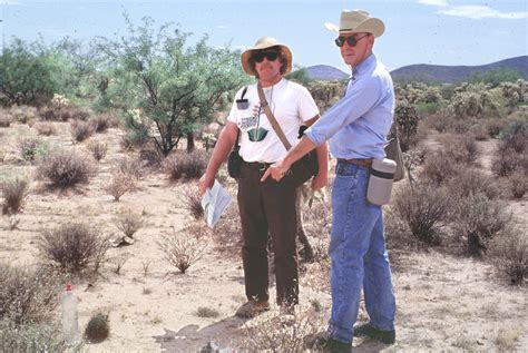 The Sparsely Vegetated Habitat Of The Pima Pineapple Cactus This Tiny