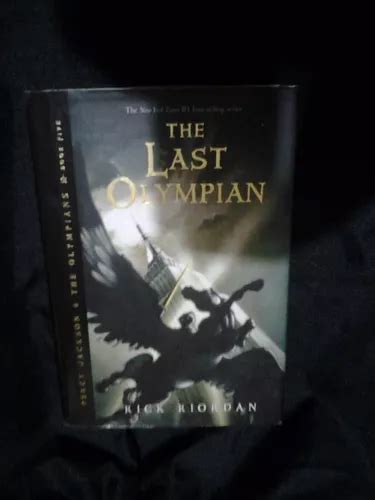 Percy Jackson And The Last Olympian Capa Dura Rick Riordan