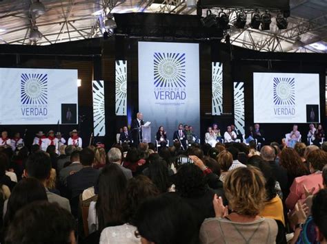 Minuto A Minuto Presentación Del Informe Final De La Comisión De La Verdad