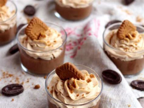 Recettes de Mousse au Chocolat et Spéculoos