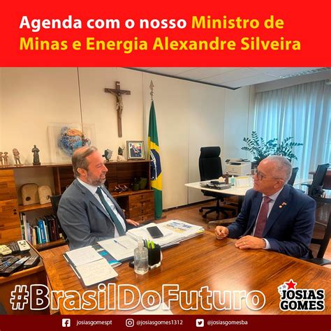 Ministro De Minas E Energia Alexandre Silveira Vai Retomar O Programa