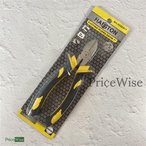 Jual Tang Potong Satin 7 Inch Hasston Diagonal Pliers 7 Prohex